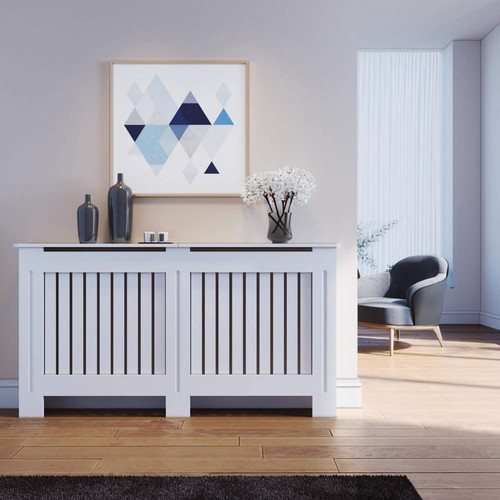 Radiator cover white - radiator,