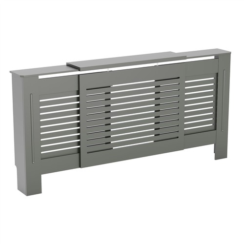 White radiator cover shelf - white,
