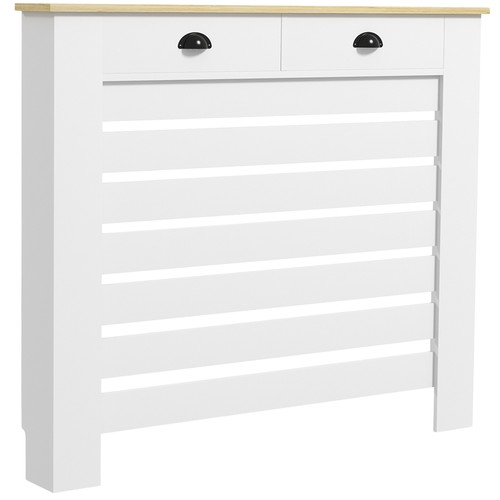 Homcom radiator cover with - homcom,