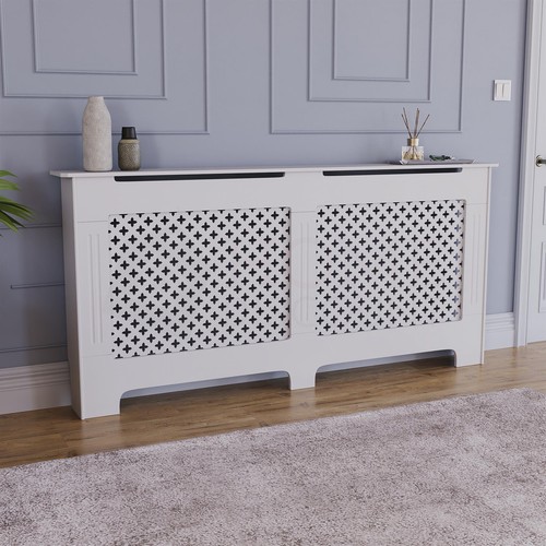 Radiator cover white - radiator,