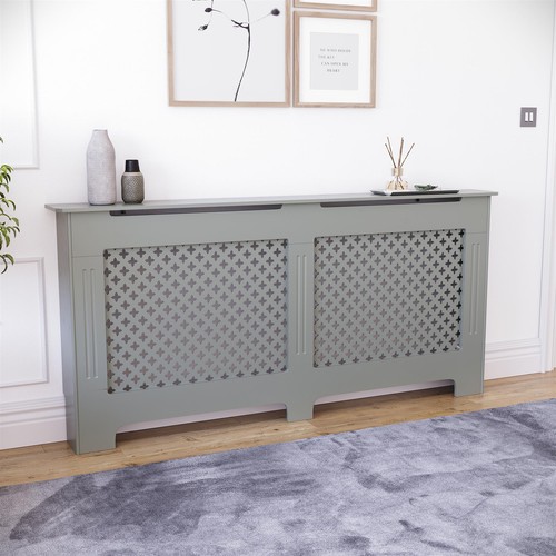White radiator cover mdf - radiator, small
